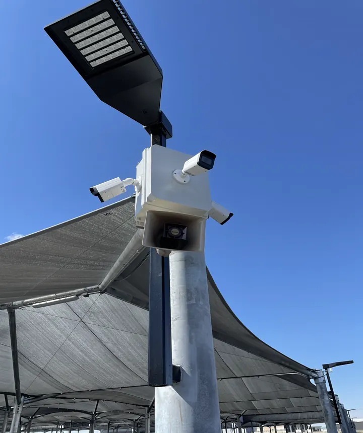 Parking Lots security system